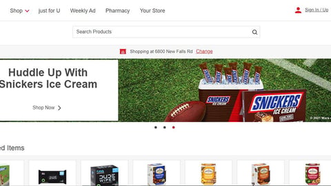 Acme Snickers 'Huddle Up' Carousel Ad